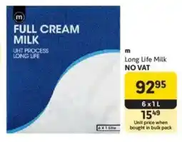 Makro m Long Life Milk offer