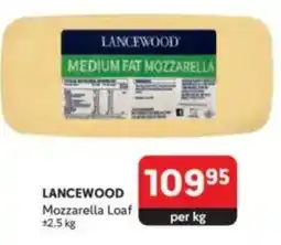 Makro LANCEWOOD Mozzarella Loaf offer