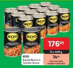 Makro KOO Baked Beans in Tomato Sauce offer