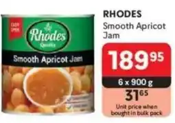 Makro RHODES Smooth Apricot Jam offer