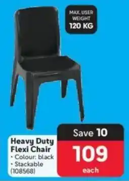 Makro Heavy Duty Flexi Chair offer