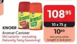 Makro KNORR Aromat Canister offer
