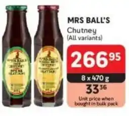Makro MRS BALL'S Chutney offer
