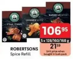 Makro ROBERTSONS Spice Refill offer