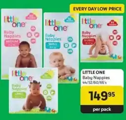 Makro LITTLE ONE Baby Nappies offer