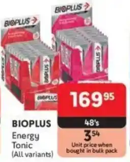 Makro BIOPLUS Energy Tonic offer