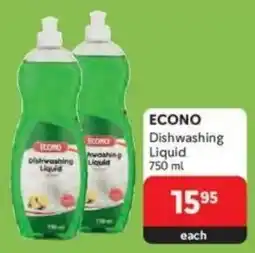 Makro ECONO Dishwashing Liquid offer