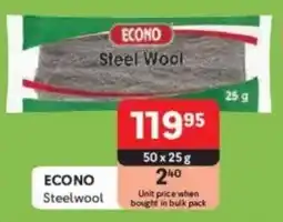 Makro ECONO Steelwool offer