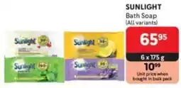 Makro SUNLIGHT Bath Soap offer