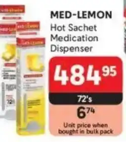 Makro MED-LEMON Hot Sachet Medication Dispenser offer
