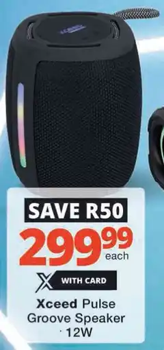 Checkers Hyper Xceed Pulse Groove Speaker offer