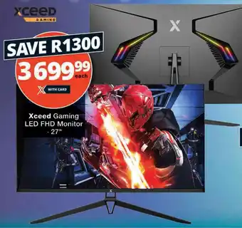 Checkers Hyper Xceed Gaming LED FHD Monitor offer