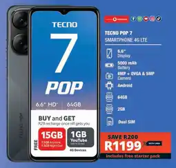 Checkers Hyper Tecno Pop 7 offer