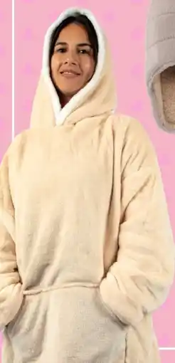 The Crazy Store Plush Hoodie Adult Size offer