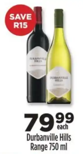 Diamond Discount Liquor Durbanville Hills Range offer