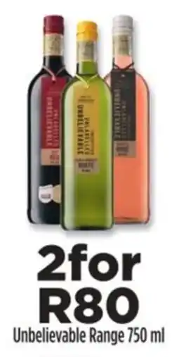 Diamond Discount Liquor Unbelievable Range offer