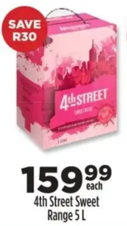 Diamond Discount Liquor 4th Street Sweet Range offer