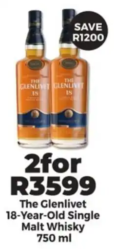 Diamond Discount Liquor The Glenlivet 18-Year-Old Single Malt Whisky offer