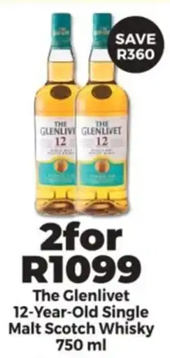 Diamond Discount Liquor The Glenlivet 12-Year-Old Single Malt Scotch Whisky offer