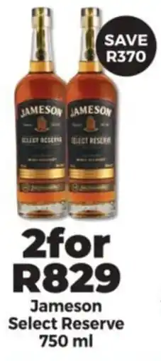 Diamond Discount Liquor Jameson Select Reserve offer