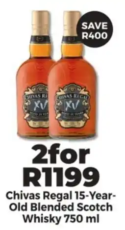 Diamond Discount Liquor Chivas Regal 15-Year- Old Blended Scotch Whisky offer