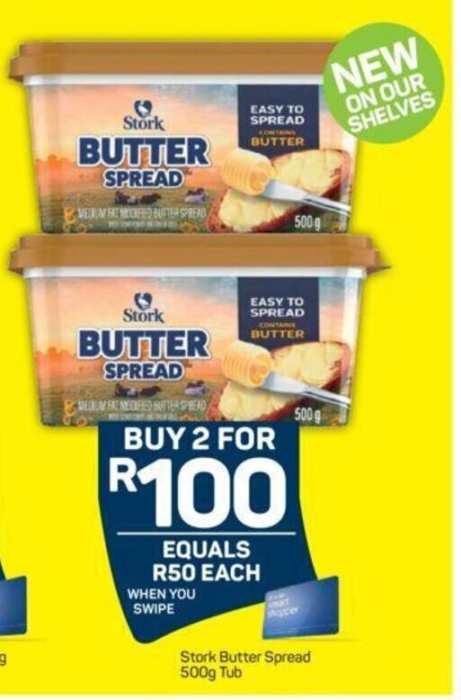 Stock Butter Spread 500g offer at Pick n Pay