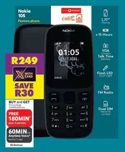Shoprite Nokia 105 Feature phone offer