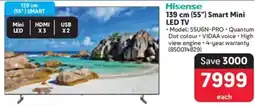 Makro Hisense 139 cm (55") Smart Mini LED TV offer
