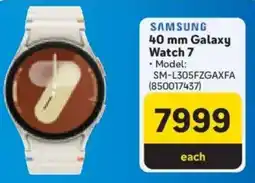 Makro SAMSUNG 40 mm Galaxy Watch 7 offer