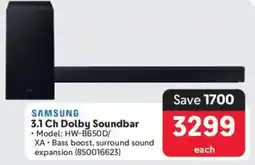 Makro SAMSUNG 3.1 Ch Dolby Soundbar offer