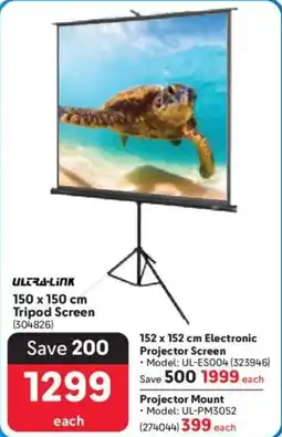 Makro ULTRA-Link Tripod Screen offer