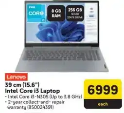 Makro Lenovo 39 cm (15.6") Intel Core i3 Laptop offer
