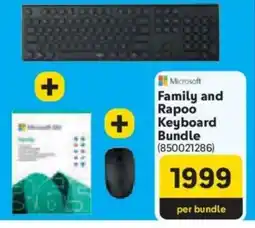 Makro Microsoft Family and Rapoo Keyboard Bundle offer