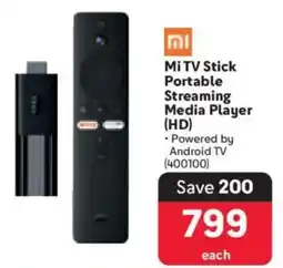 Makro Mi TV Stick Portable Streaming Media Player HD offer