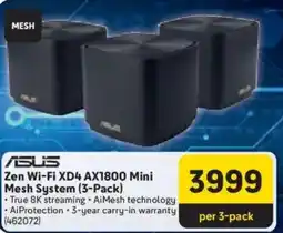 Makro ASUS Zen Wi-Fi XD4 AX1800 Mini Mesh System offer