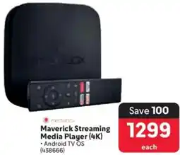 Makro Maverick Streaming Media Player (4K) offer
