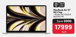 Makro MacBook Air 13" M2 Chip offer