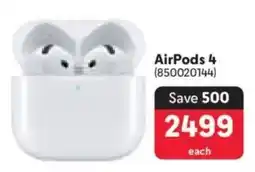 Makro AirPods 4 offer