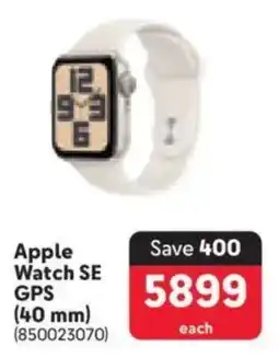 Makro Apple Watch SE GPS offer