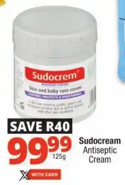 Checkers Sudocream Antiseptic Cream offer