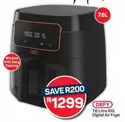 Pick n Pay Hypermarket DEFY XXL Digital Air Fryer offer