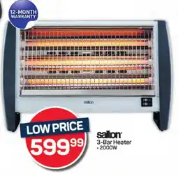Pick n Pay Hypermarket Salton 3-Bar Heater offer