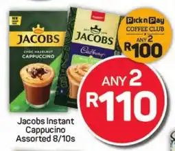 Pick n Pay Hypermarket Jacobs Instant Cappucino Assorted offer