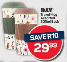 Pick n Pay Hypermarket DAY Travel Mug Assorted offer