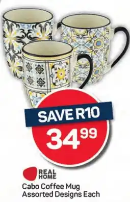Pick n Pay Hypermarket REAL HOME Cabo Coffee Mug Assorted Designs Each offer