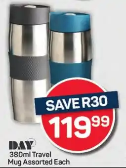 Pick n Pay Hypermarket DAY Travel Mug Assorted Each offer