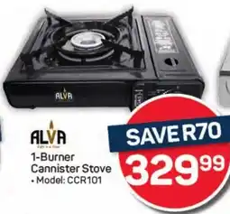 Pick n Pay Hypermarket ALVA 1-Burner Cannister Stove offer