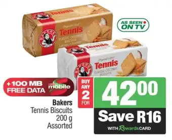 Spar Bakers Tennis Biscuits Assorted offer