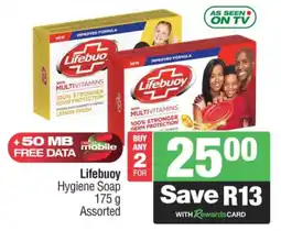 Spar Lifebuoy Hygiene Soap Assorted offer
