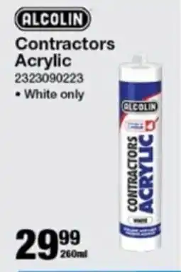 Mica ALCOLIN Contractors Acrylic offer